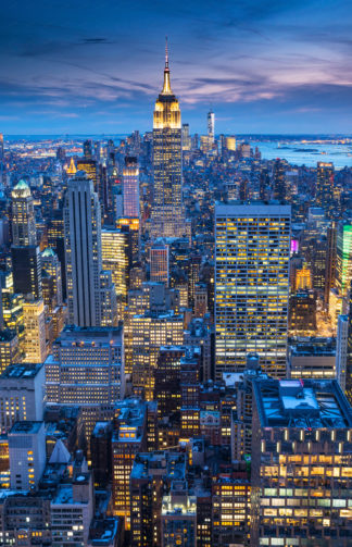 New York panorama skyline