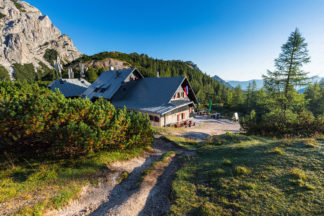 Postman's Lodge on the Vrsic Pass