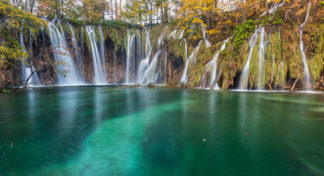 Waterfalls in Plitvice National park