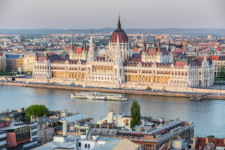 Budapest parliament building