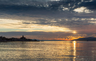 Sunset in Makarska