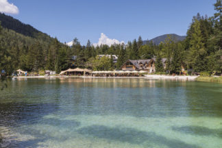 Jasna lake in Slovenia