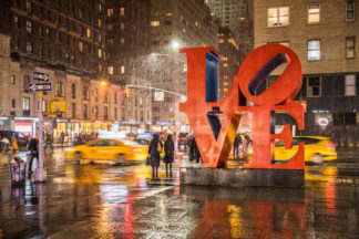 Love sculpture by Robert Indiana in New York