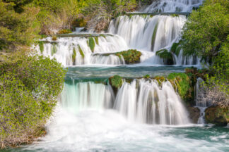 Waterfalls in Krka National Park