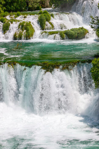 Waterfall in Krka National Park