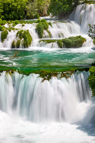 Waterfall in Krka National Park