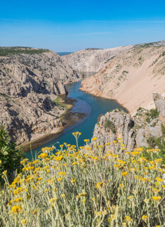 Canyon of river Zrmanja