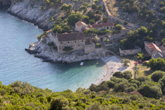 Dubovica bay in island Hvar