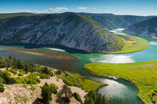 Canyon of river Zrmanja