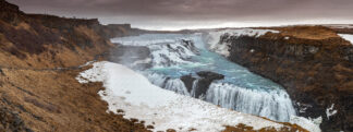 Iceland Gullfoss waterfall