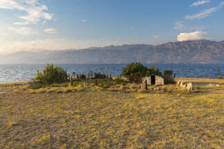 View to the Velebit mountain