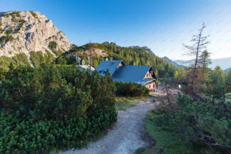 Postman's Lodge on the Vršič Pass