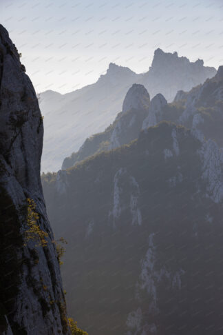 Velebit mountain silhouette (Middle Velebit)