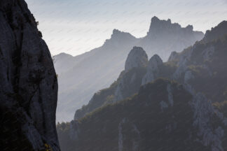 Velebit mountain silhouette (Middle Velebit)