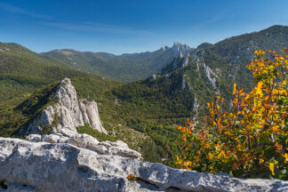 Velebit, view to Dabarski kukovi in Lika, Croatia