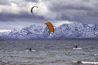 Kitesurfing in Norway