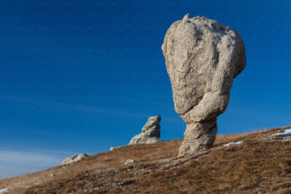 Rock, Aliens head (Martian's head) in Lika, Croatia