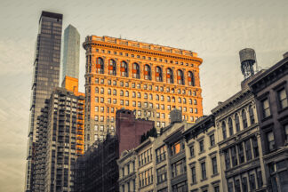 Flatiron building in New York City