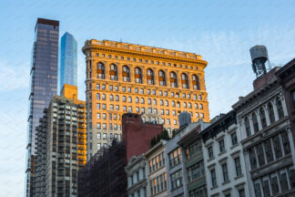 Flatiron building in New York City