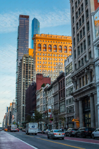 Flatiron building in New York City