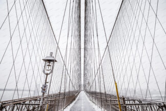 Brooklyn Bridge winter, New York