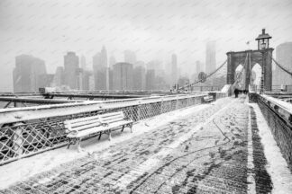 Brooklyn Bridge winter, New York