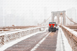 Brooklyn Bridge winter, New York