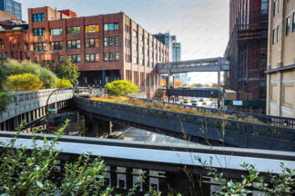 High Line Park walkway, New York City