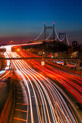 Highway traffic, Robert F. Kennedy Brg, New York City