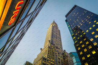 Chrisler building in New York City