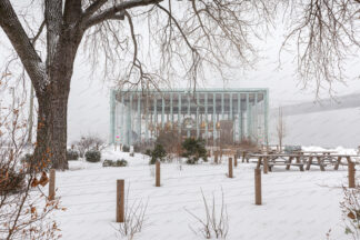 Jane's Carousel, Dumbo, Brooklyn in winter.