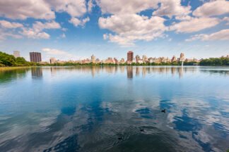 Central Park, Jacqueline Kennedy Onassis Reservoir in New York City