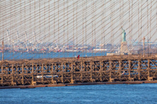 Brooklyn Bridge in New York City