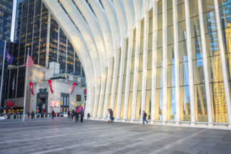 Oculius transportation hub in new York City