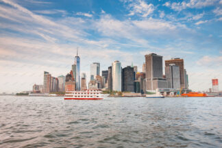 Downtown New York City waterfront