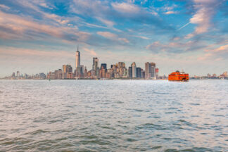 Downtown New York City waterfront