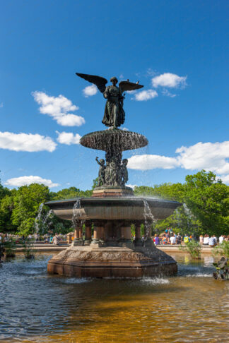 Bethesda Fountain in Central Park, Ner York City