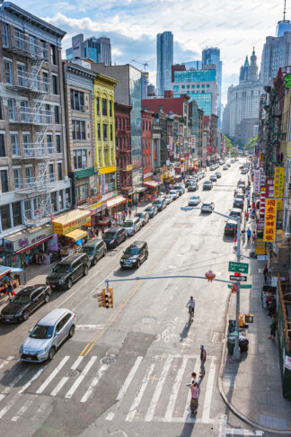 New York City, Chinatown street