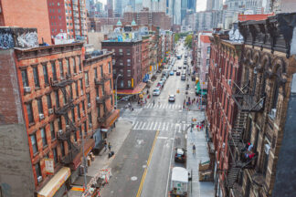 New York City, Chinatown street