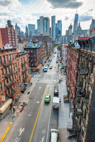 New York City, Chinatown street