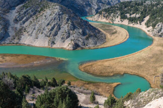 Canyon of river Zrmanja