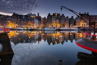 Amsterdam in the night