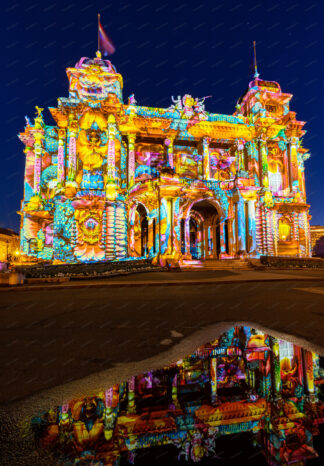 Zagreb, National Theatre, Festival of lights