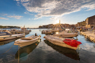 Rovinj harbor