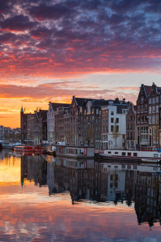 Amsterdam chanal sunrise