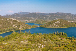 Bacina lakes in Dalmatia, Croatia