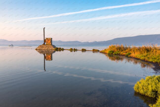 Neretva delta landscape in Croatia