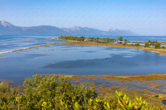 Panorama of Neretva Delta, Croatia