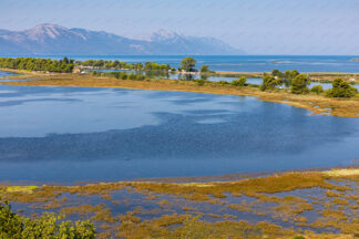 Panorama of Neretva Delta, Croatia