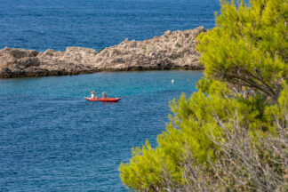 Kayaking in Dalmatia, Croatia